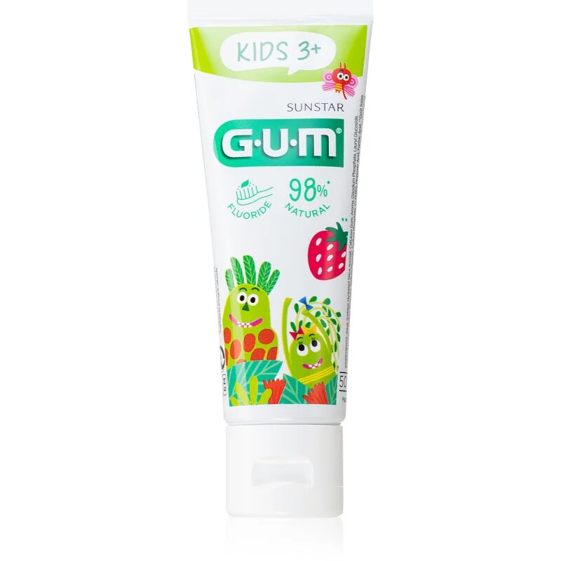 G.U.M Kids zobni gel za otroke z jagodnim okusom 50 ml