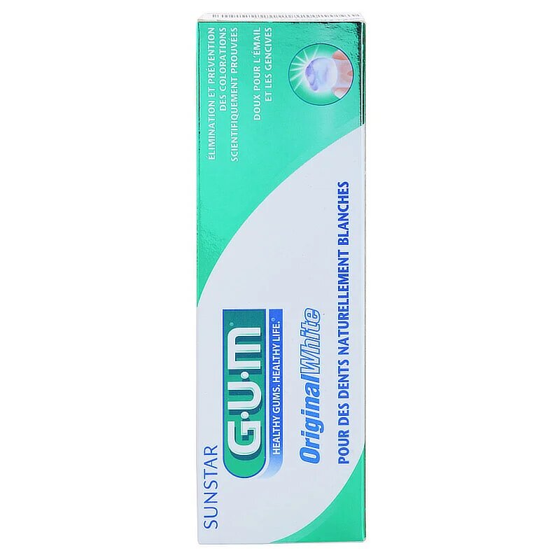 G.U.M Original White zobna pasta za beljenje zob 75 ml