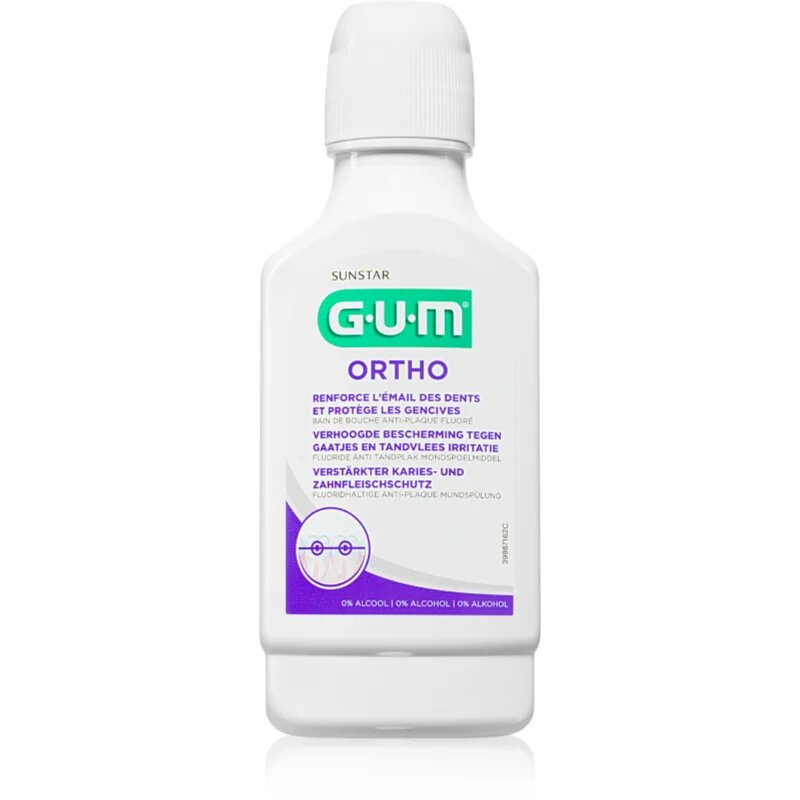 G.U.M Ortho ustna voda za uporabnike zobnih aparatov 300 ml