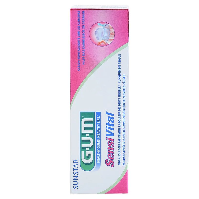 G.U.M SensiVital zobna pasta za občutljive zobe 75 ml