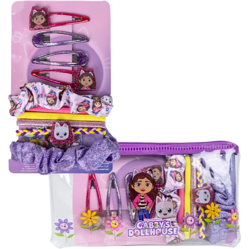 Gabby's Dollhouse Beauty Set Accessories set dodatkov za lase za otroke
