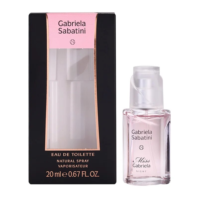 Gabriela Sabatini Miss Gabriela Night toaletna voda za ženske 20 ml