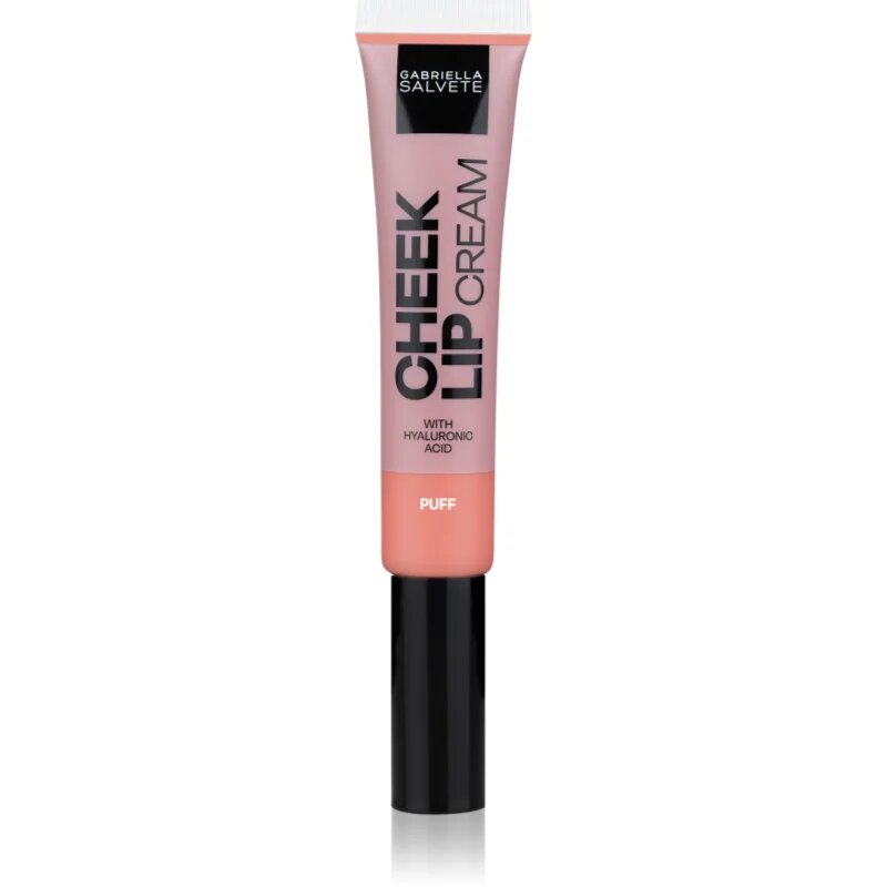 Gabriella Salvete Cheeks & Lips Cream večnamensko ličilo za ustnice in lica odtenek 01 Puff 10 ml