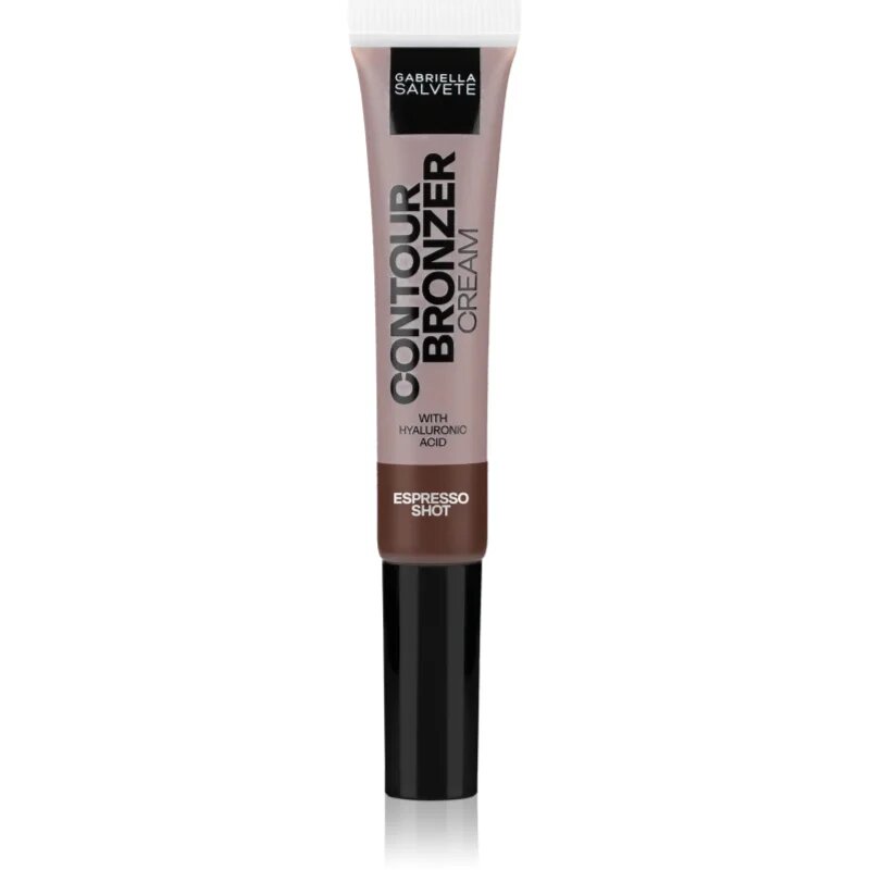 Gabriella Salvete Contour Bronzer Cream krema za konture z bronzerjem odtenek 03 Espresso Shot 10 ml