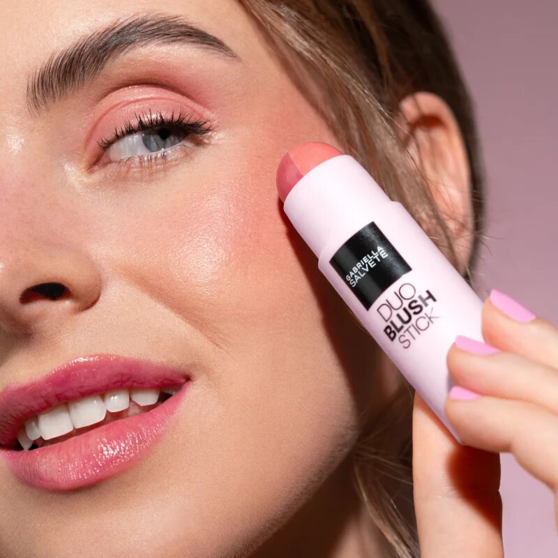 Gabriella Salvete Duo Blush kremasto rdečilo 2 v 1 odtenek 7.6 g
