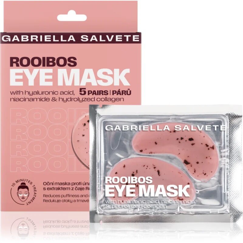 Gabriella Salvete Eye Mask Rooibos revitalizacijska maska za oči 5 kos