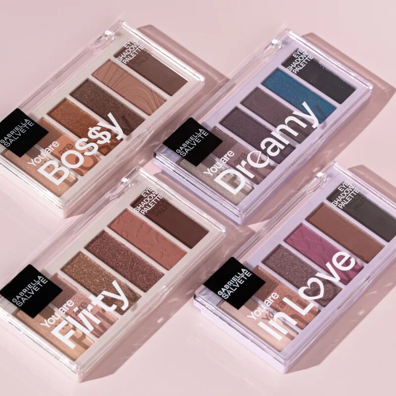 Gabriella Salvete Eyeshadow 6 Shades Palette paleta senčil za oči odtenek You are in Love 12 g