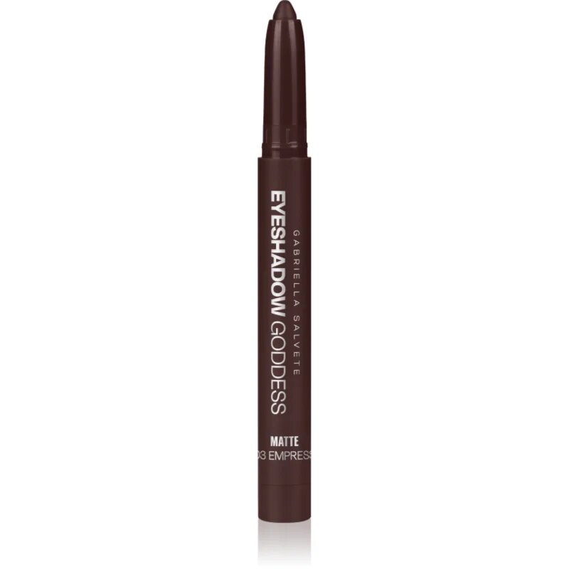 Gabriella Salvete Eyeshadow Goddess kremasto senčila za oči v svinčniku odtenek Matte 03 Empress 1.3 g