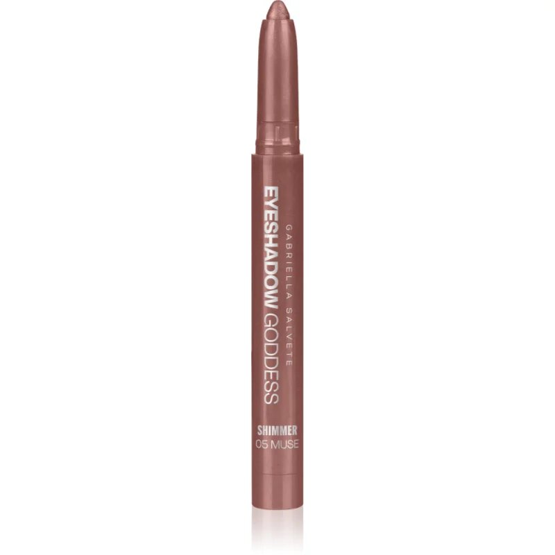 Gabriella Salvete Eyeshadow Goddess kremasto senčila za oči v svinčniku odtenek Shimmer 05 Muse 1.3 g