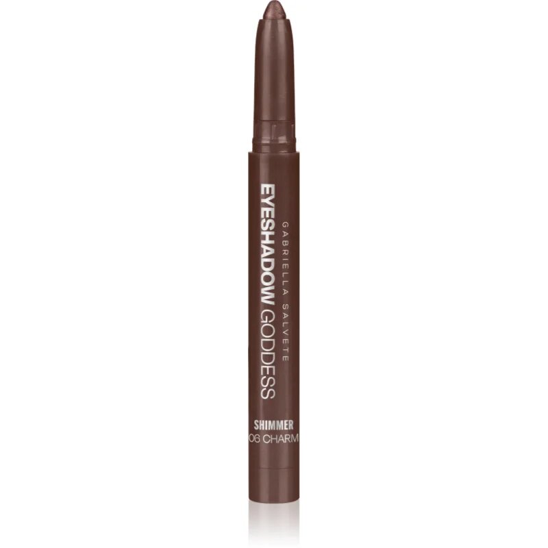 Gabriella Salvete Eyeshadow Goddess kremasto senčila za oči v svinčniku odtenek Shimmer 06 Charm 1.3 g