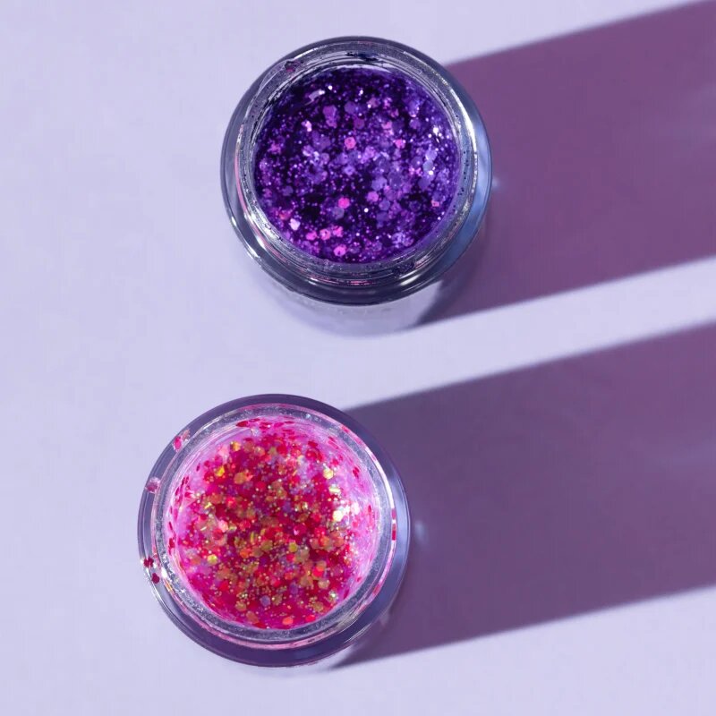 Gabriella Salvete Glitters Are The Answer bleščice za obraz in telo odtenek Violet 10 ml