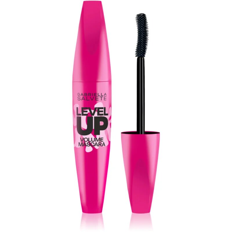 Gabriella Salvete Level Up Volume Mascara maskara za volumen in privihanje trepalnic odtenek Black 9 ml