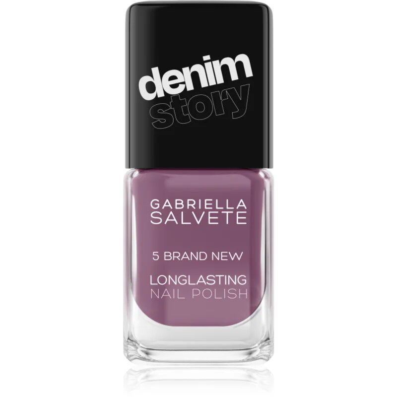 Gabriella Salvete Longlasting Enamel Denim Story dolgoobstojen lak za nohte odtenek 05 Brand New 11 ml