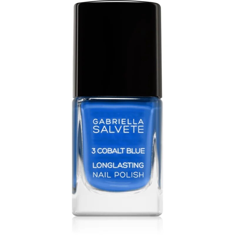 Gabriella Salvete Longlasting Enamel dolgoobstojen lak za nohte z visokim sijajem odtenek 03 Cobalt Blue 11 ml