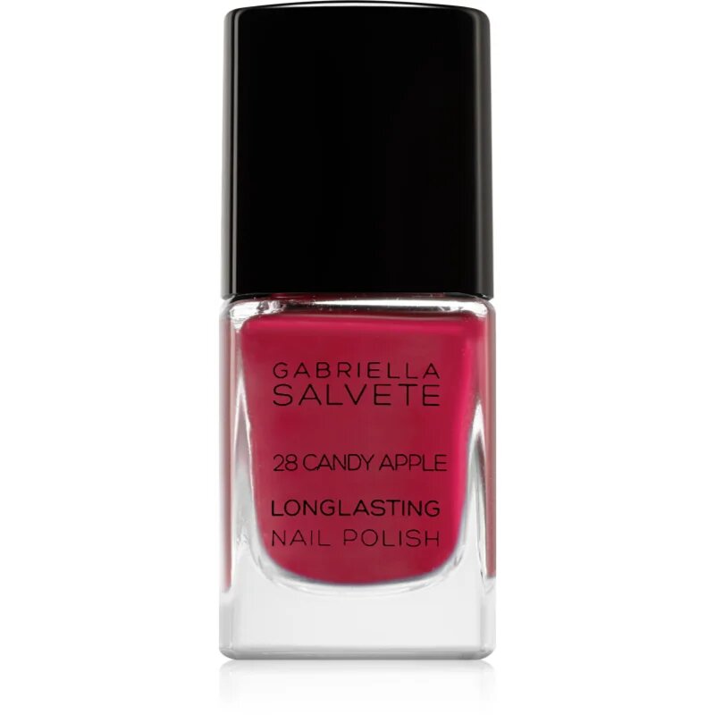 Gabriella Salvete Longlasting Enamel dolgoobstojen lak za nohte z visokim sijajem odtenek 28 Candy Apple 11 ml