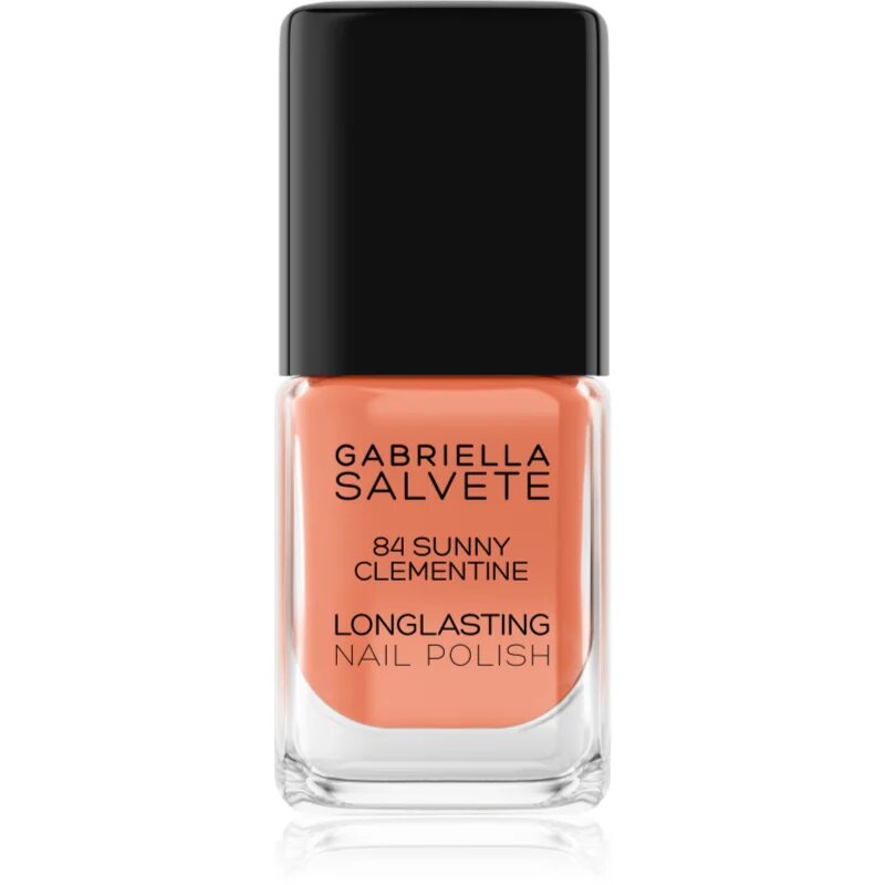 Gabriella Salvete Longlasting Enamel dolgoobstojen lak za nohte z visokim sijajem odtenek 84 Sunny Clementine 11 ml