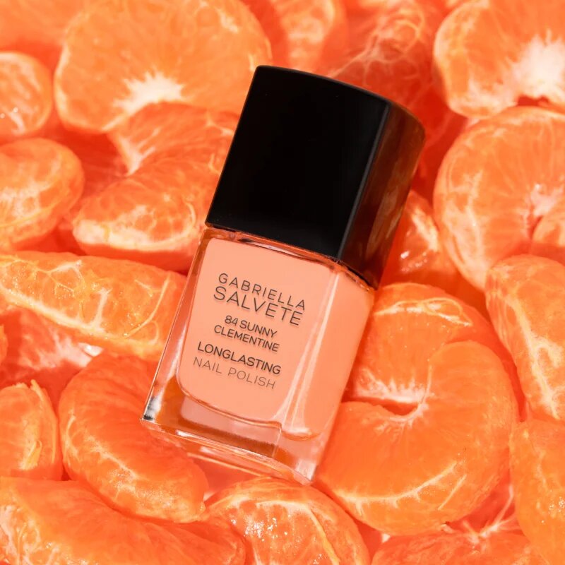 Gabriella Salvete Longlasting Enamel dolgoobstojen lak za nohte z visokim sijajem odtenek 84 Sunny Clementine 11 ml