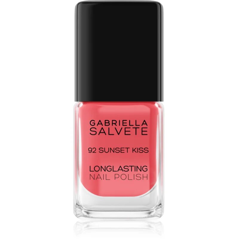 Gabriella Salvete Longlasting Enamel dolgoobstojen lak za nohte z visokim sijajem odtenek 92 Sunset Kiss 11 ml