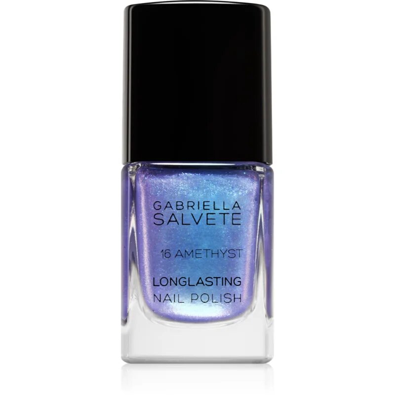 Gabriella Salvete Longlasting Enamel lak za nohte s holografskim učinkom odtenek 16 Amethyst 11 ml