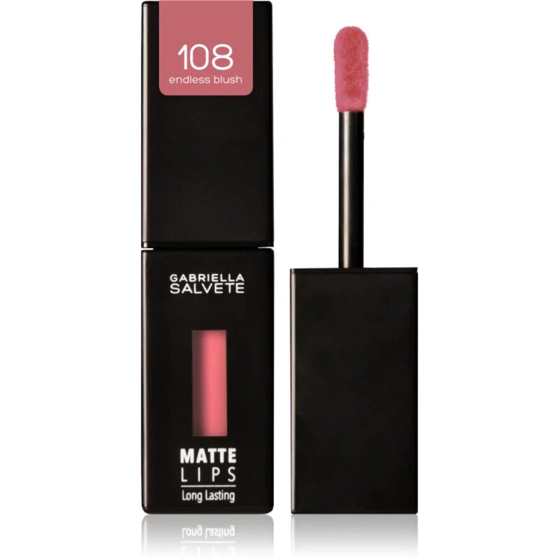 Gabriella Salvete Matte Lips dolgoobstojna tekoča šminka z mat učinkom odtenek 108 Endless Blush 45 ml