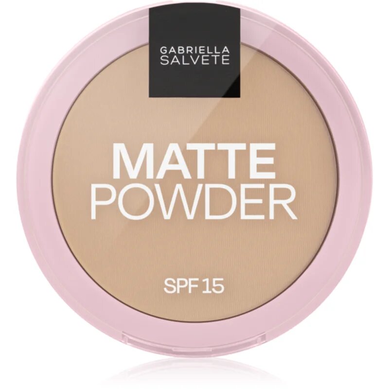 Gabriella Salvete Matte Powder matirajoči puder SPF 15 odtenek 01 8 g