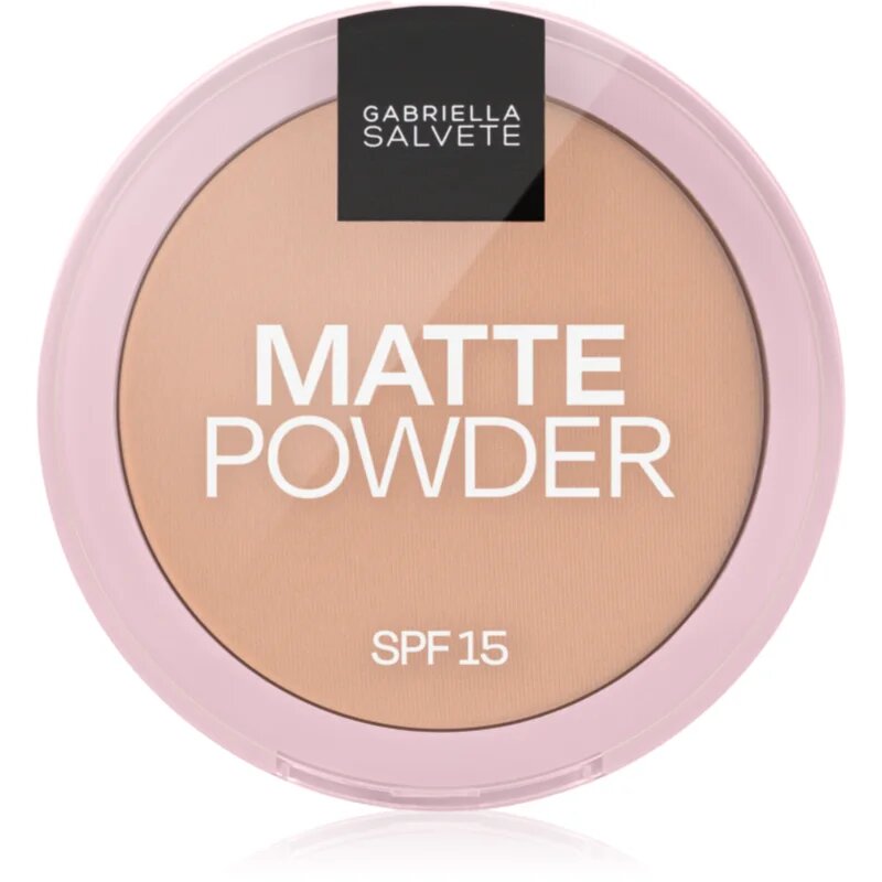 Gabriella Salvete Matte Powder matirajoči puder SPF 15 odtenek 02 8 g
