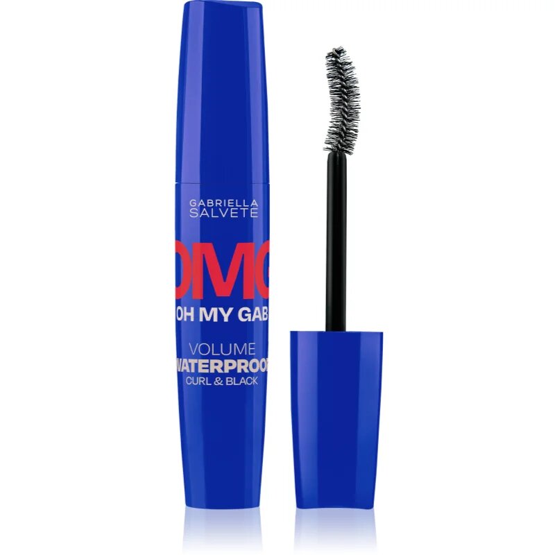 Gabriella Salvete Oh My Gab! OMG Waterproof vodoodporna maskara za podaljšanje privihanje in volumen odtenek 14 ml
