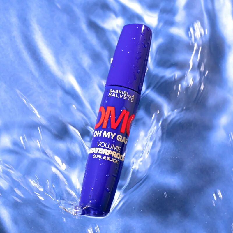Gabriella Salvete Oh My Gab! OMG Waterproof vodoodporna maskara za podaljšanje privihanje in volumen odtenek 14 ml