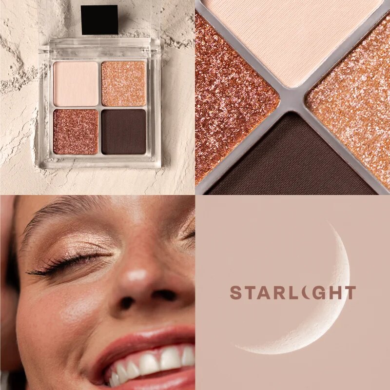 Gabriella Salvete Over The Moon paleta senčil za oči Starlight 4 g