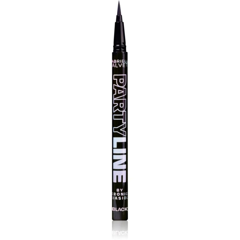 Gabriella Salvete Party Calling by Veronica Biasiol vodoodporno črtalo za oči odtenek Black 06 ml