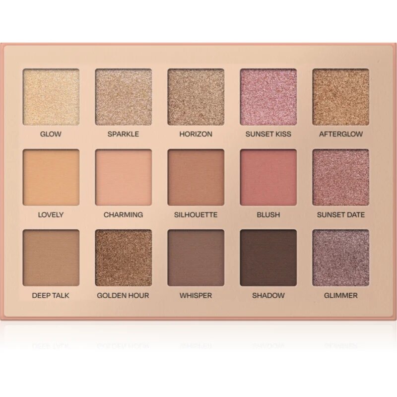 Gabriella Salvete Sunset Glow 15 Shades of Sunset paleta senčil za oči 15 g