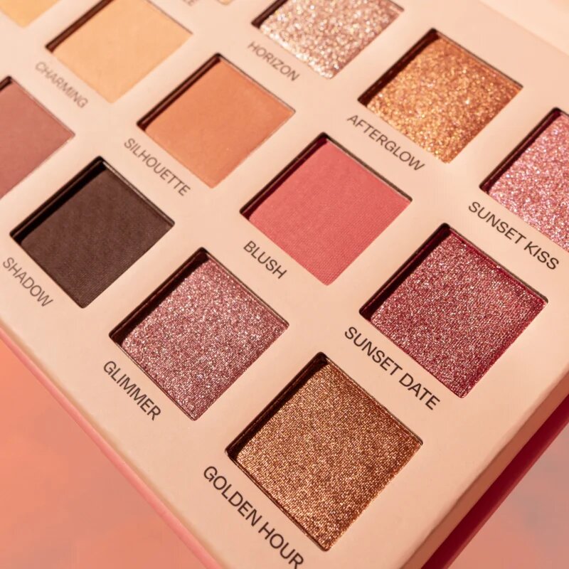 Gabriella Salvete Sunset Glow 15 Shades of Sunset paleta senčil za oči 15 g