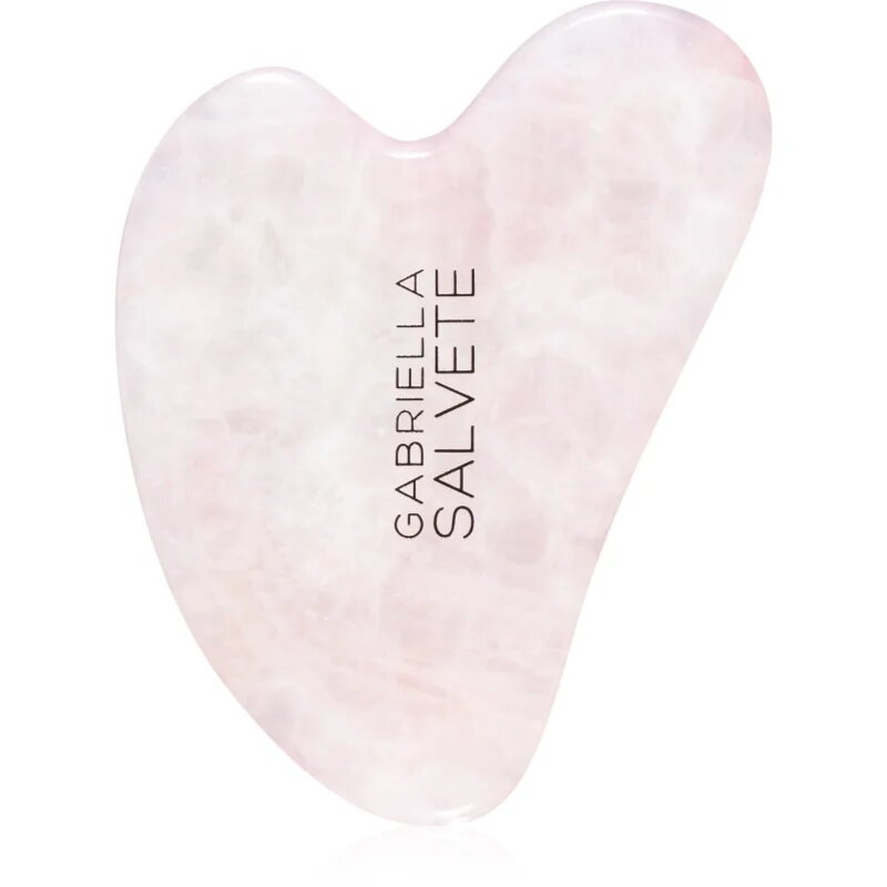 Gabriella Salvete Tools Gua Sha pripomoček za masažo za obraz vrsta Rose Quartz 1 kos
