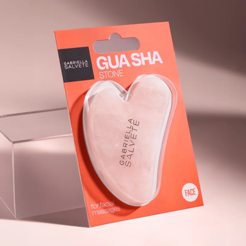 Gabriella Salvete Tools Gua Sha pripomoček za masažo za obraz vrsta Rose Quartz 1 kos