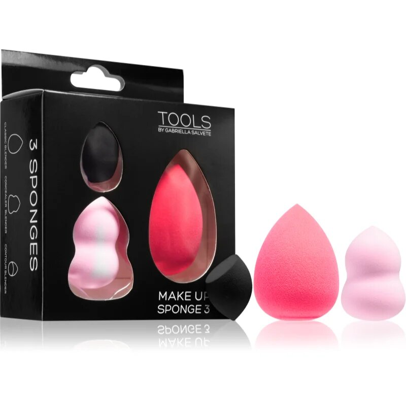 Gabriella Salvete Tools Make-Up Sponge gobica za nanos make-upa 3 kos