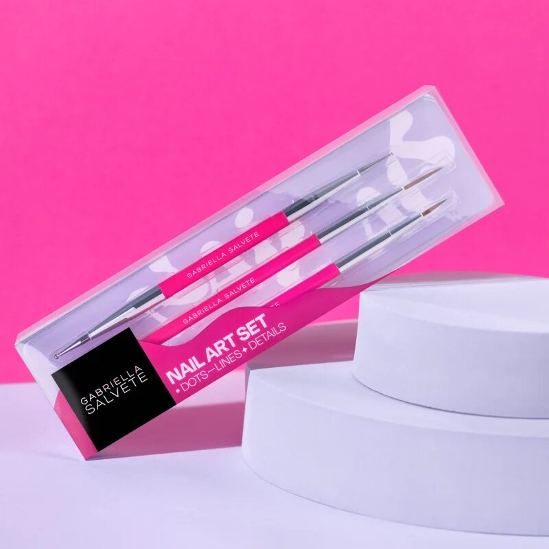 Gabriella Salvete Tools Nail Art pripomoček za okraševanje nohtov 3 kos
