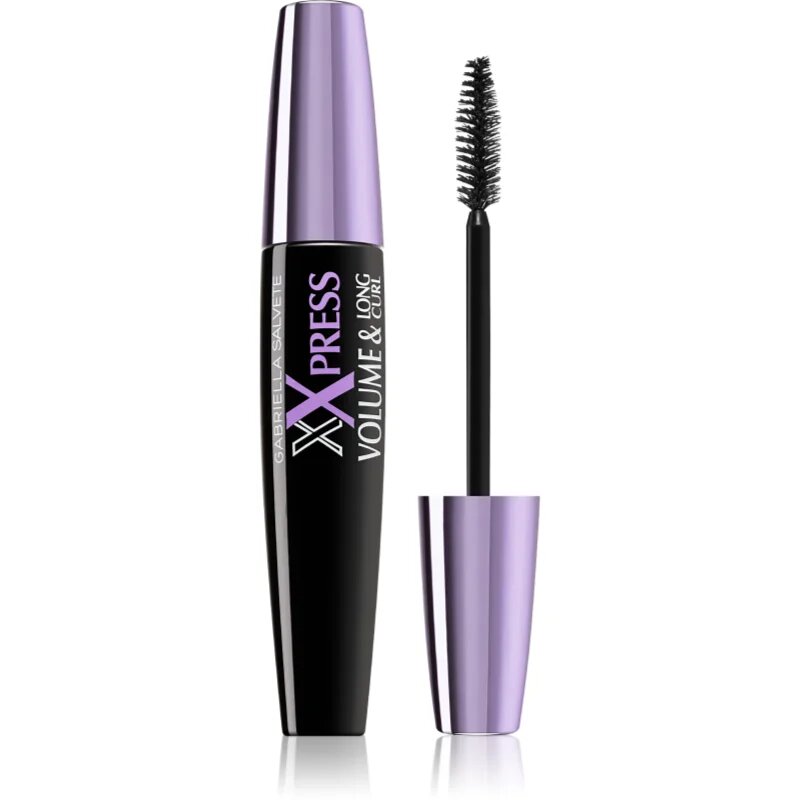 Gabriella Salvete XXPress Volume & Long Curl maskara za podaljšanje in privihanje trepalnic odtenek Black 11 ml