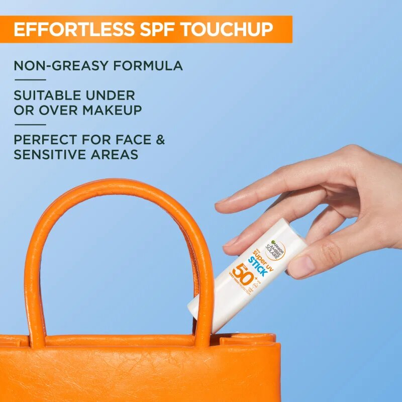 Garnier Ambre Solaire Super UV Stick zaščitna vlažilna paličica z karitejevim maslom 9 g