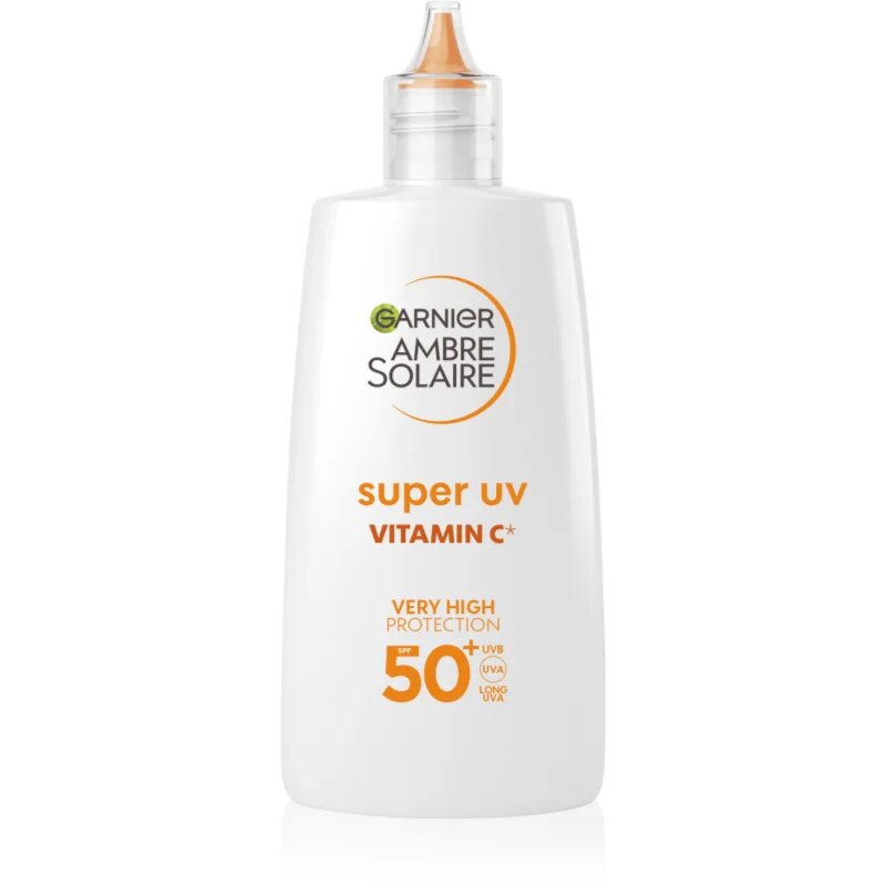 Garnier Ambre Solaire Super UV Vitamin C lahki zaščitni fluid proti temnim madežem SPF 50+ 40 ml