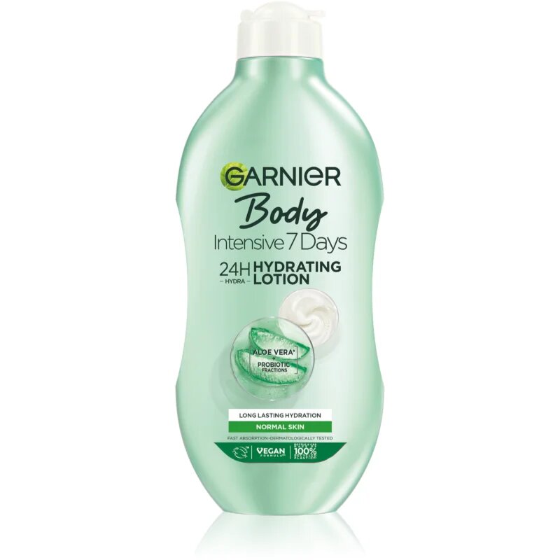 Garnier Body Intensive 7 Days vlažilni losjon za telo z aloe vero 400 ml