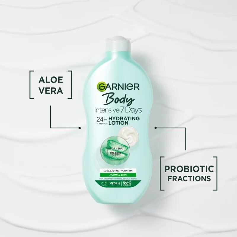 Garnier Body Intensive 7 Days vlažilni losjon za telo z aloe vero 400 ml