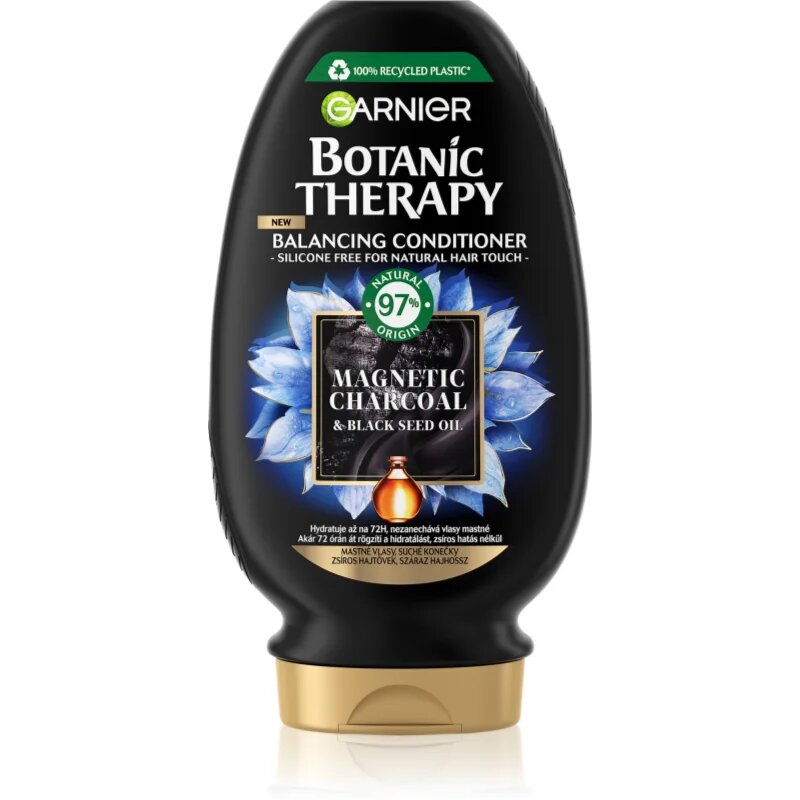 Garnier Botanic Therapy Magnetic Charcoal čistilni balzam za lase 200 ml