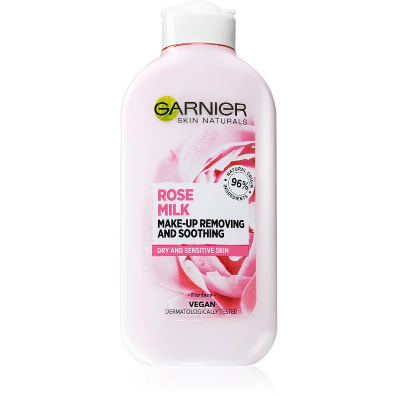 Garnier Botanical mleko za odstranjevanje ličil za suho in občutljivo kožo 200 ml
