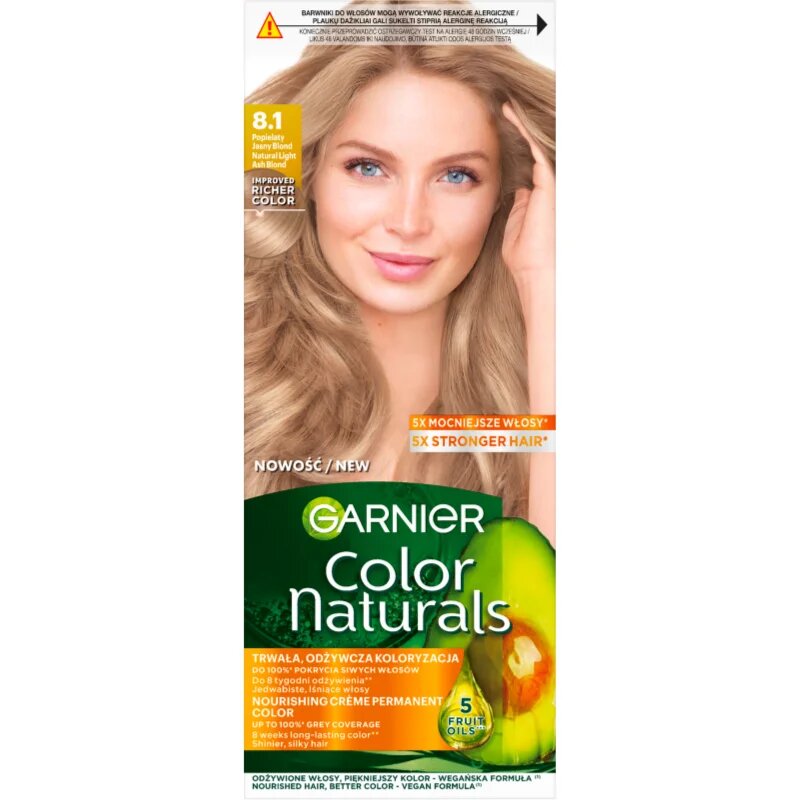 Garnier Color Naturals Creme barva za lase odtenek 8.1 1 kos