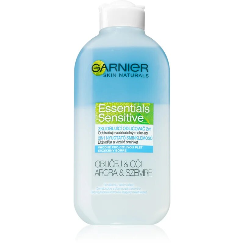 Garnier Essentials Sensitive odstranjevalec ličil za občutljivo kožo 200 ml
