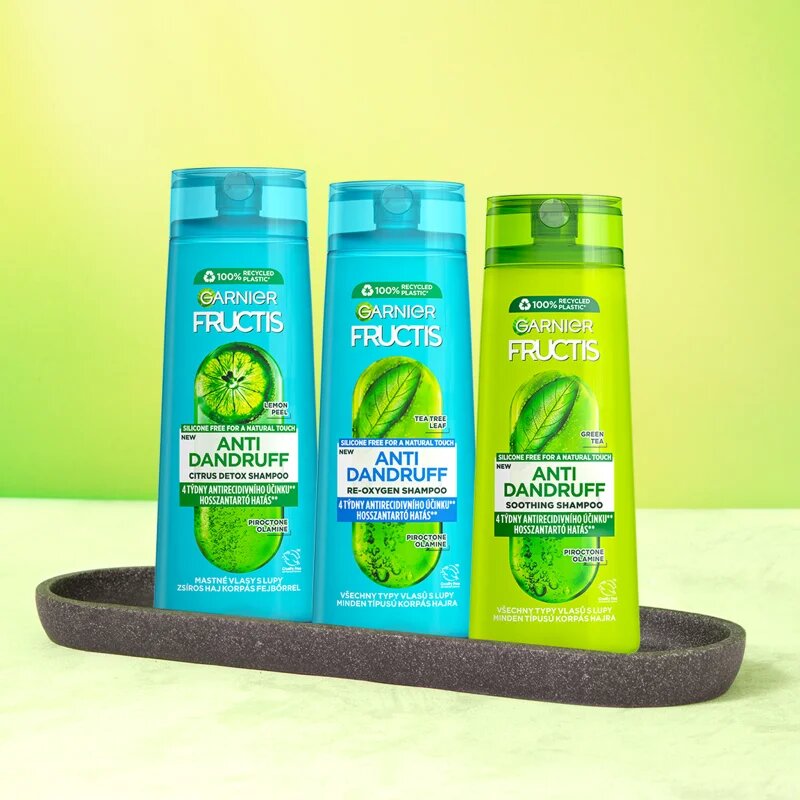 Garnier Fructis Antidandruff šampon proti prhljaju za vse tipe las 250 ml