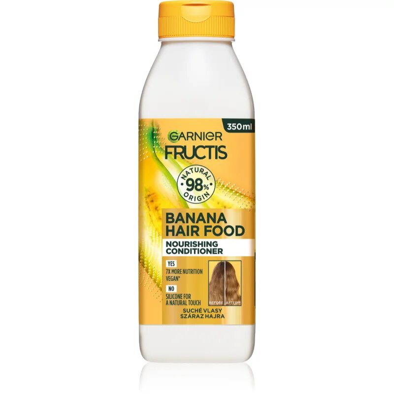 Garnier Fructis Banana Hair Food hranilni balzam za suhe lase 350 ml