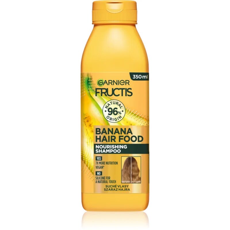 Garnier Fructis Banana Hair Food hranilni šampon za suhe lase 350 ml