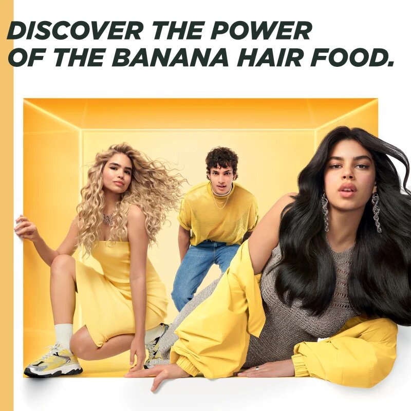 Garnier Fructis Banana Hair Food hranilni šampon za suhe lase 350 ml