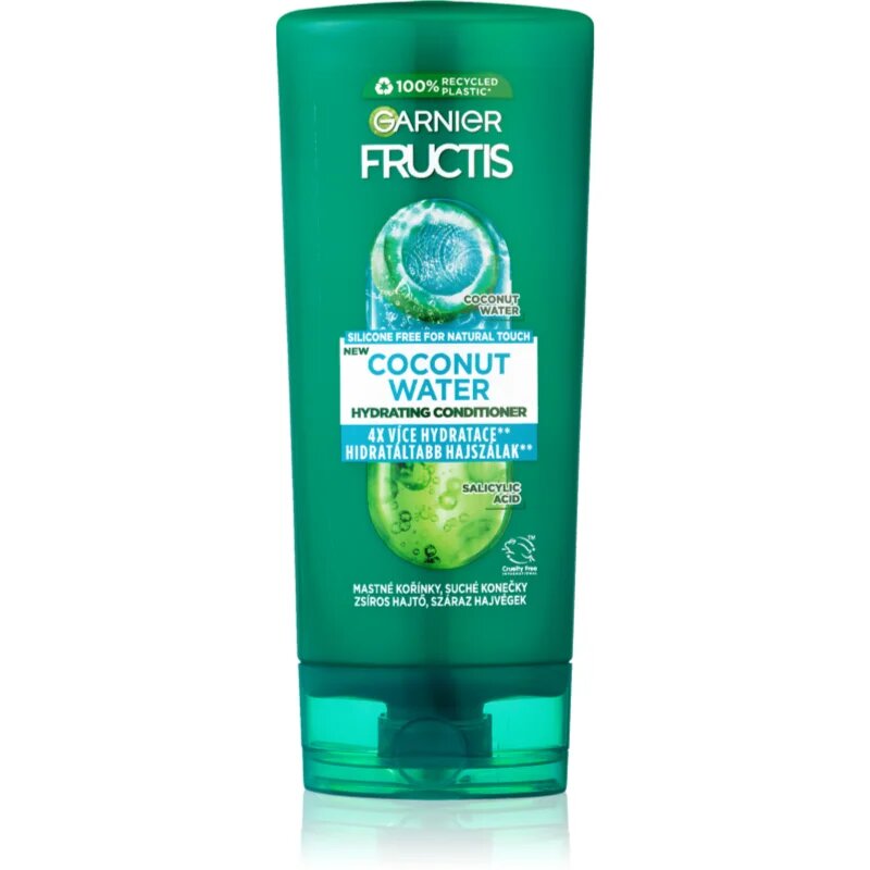 Garnier Fructis Coconut Water krepilni balzam za lase 200 ml